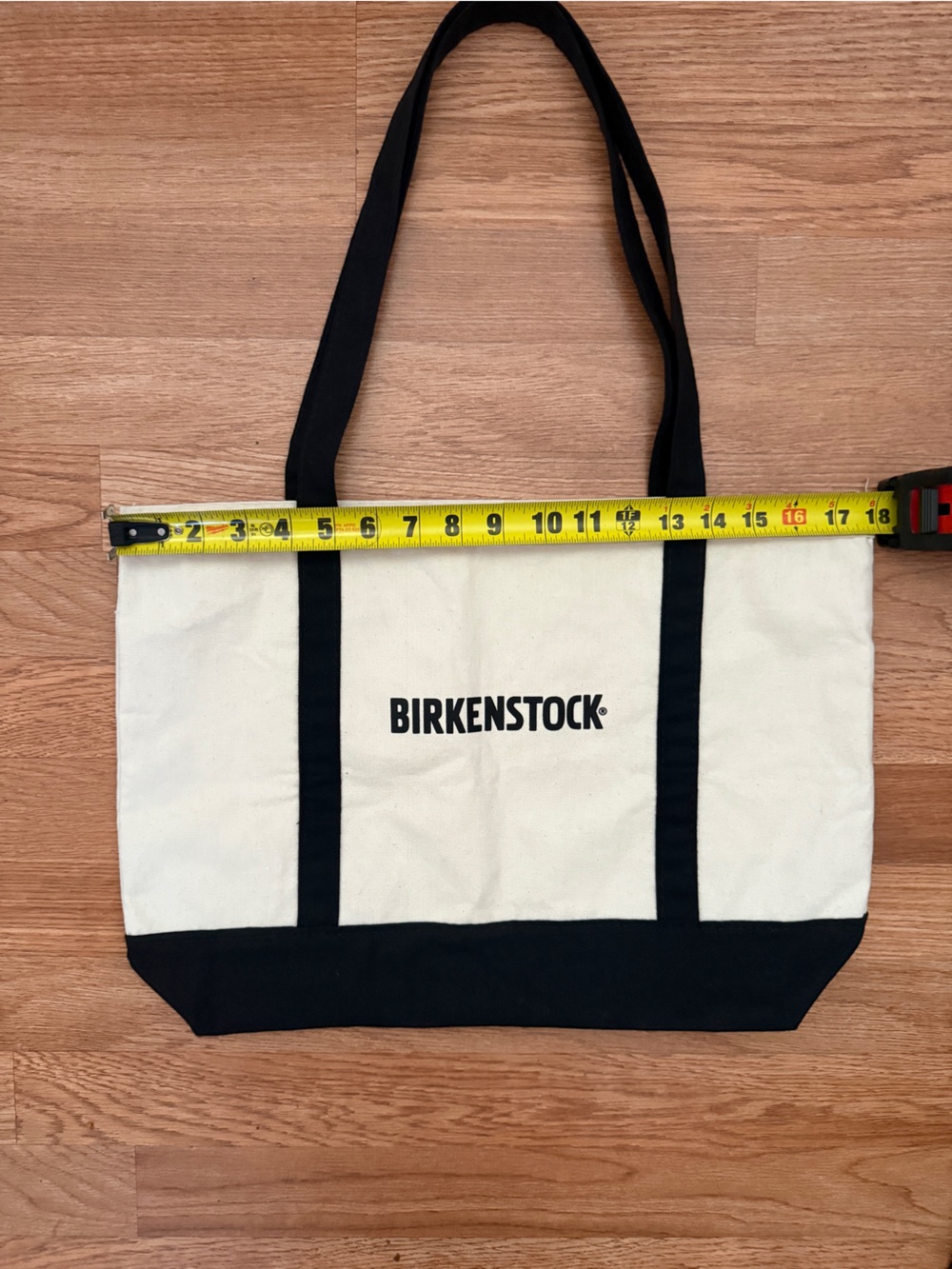 Birkenstock Canvas Messenger Tote in White and Black